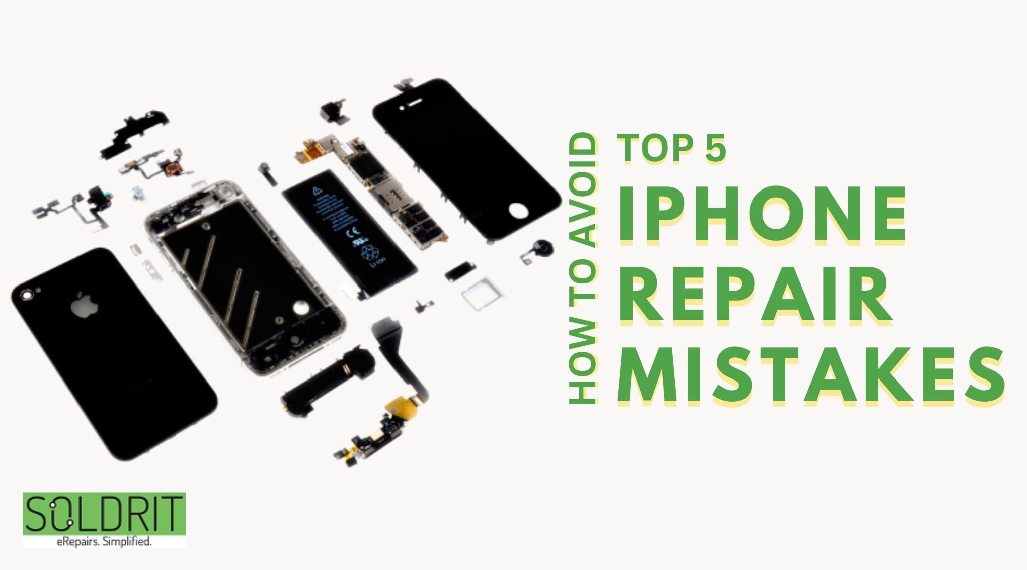 Top 5 iPhone Repair mistakes How to avoid