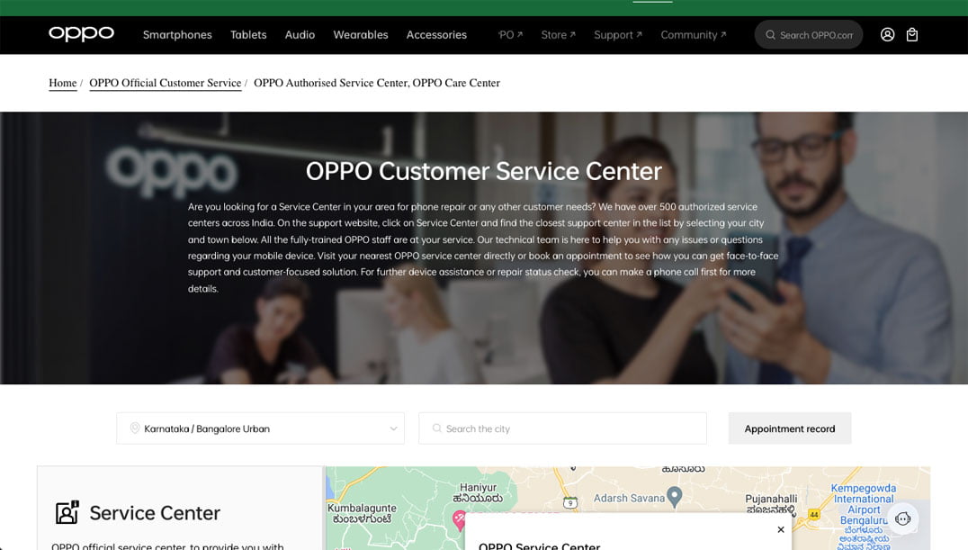 OPPO Customer Service Center