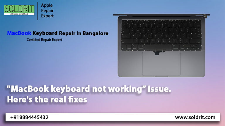 Quickly fix your MacBook keyboard not working” issue