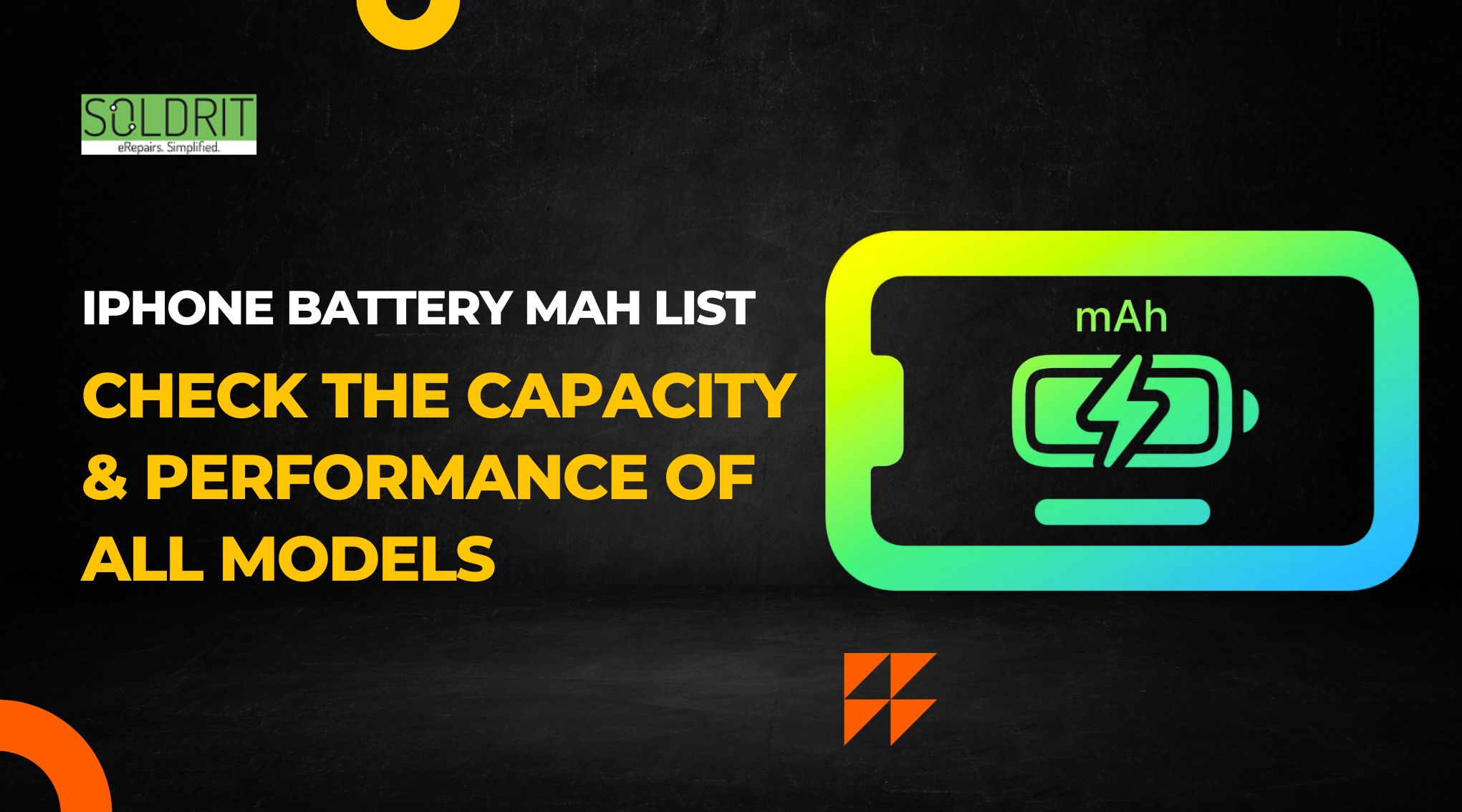 iPhone Battery mAh List – Check the Capacity & Performance of all Models