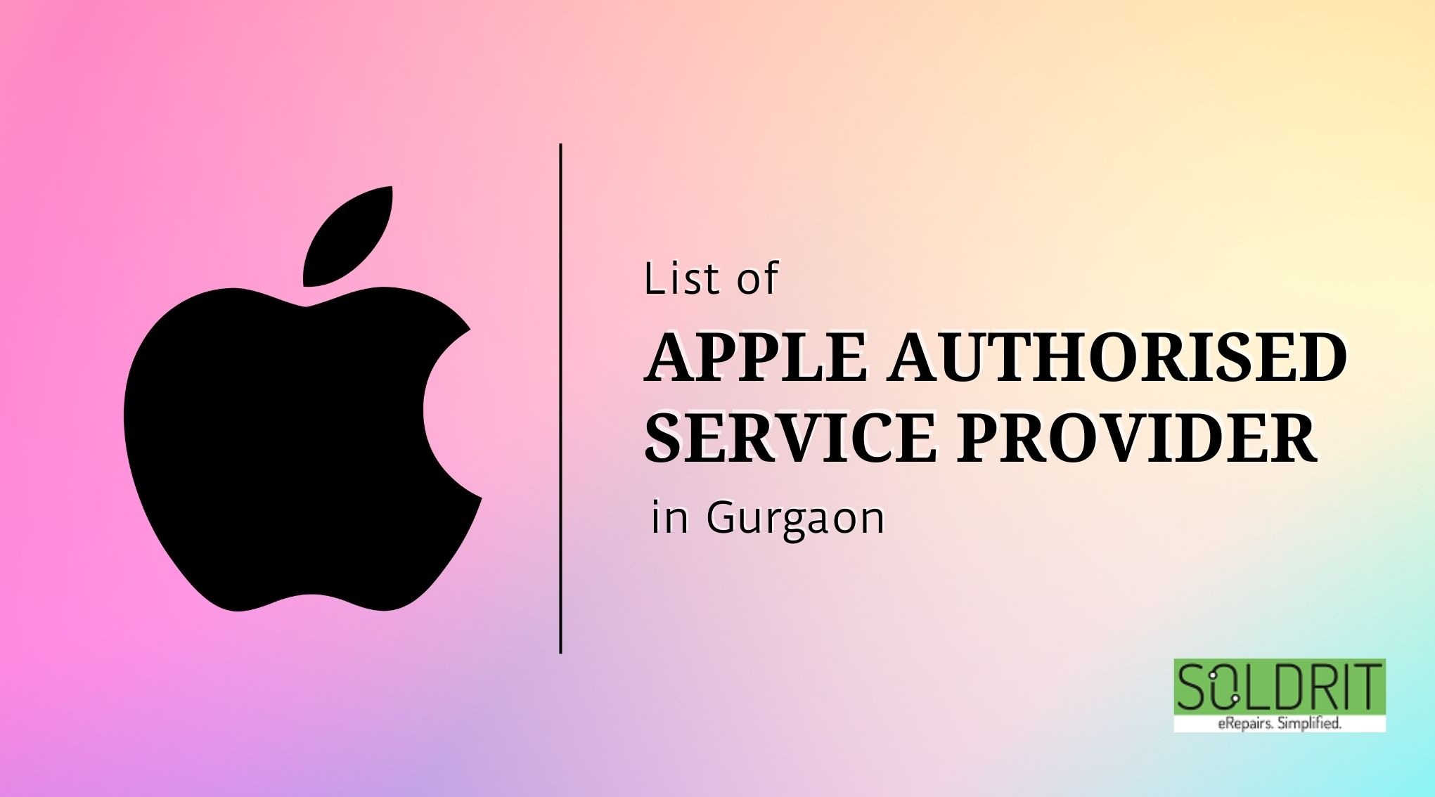 List of Apple Authorised Service Centres in Gurgaon